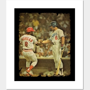 Steve Garvey Shakes Joe Morg Posters and Art